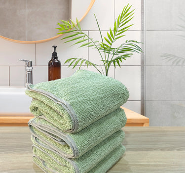 Insignia 450GSM High Absorbent, Super Soft, Anti Microbial, Hand Towel (40cm x 60cm ), Swamp