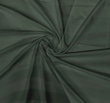 Simple Living - 210TC Satin Stripe Bedsheet Set(Tea Green)