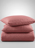 Sensation - Quilted King Bedcover Set with 2 Pillow Covers(Terra Cotta) thumbnail 3
