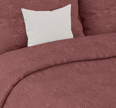 Sensation Quilted Bedcover cum AC comforter Set with 2 Pillow Covers.