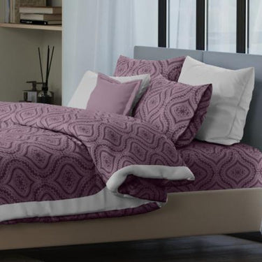 Kadambari 300TC Pure Cotton 7 Pcs Bedding Set