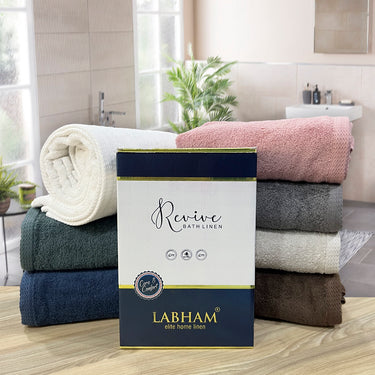 Revive- 450GSM Pure Cotton, Super Soft Bath Towel (75cm x 150cm) (Rose)