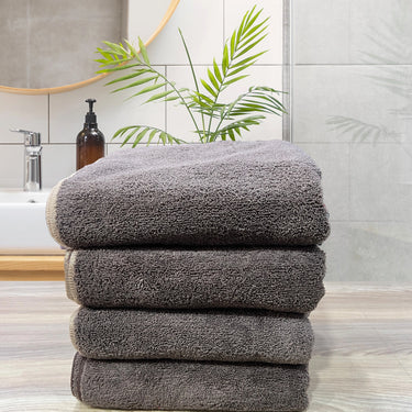 Insignia 450GSM High Absorbant, Super Soft, Anti Microbial, Bath Towel (75cm x 150cm), Walnut
