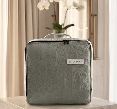 Sensation Quilted Bedcover cum AC comforter Set with 2 Pillow Covers.(Walnut)