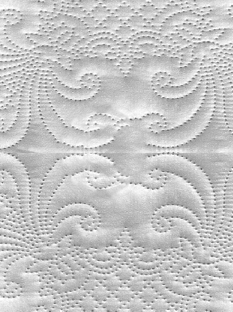 Sensation - Quilted King Bedcover Set with 2 Pillow Covers(White) image 8