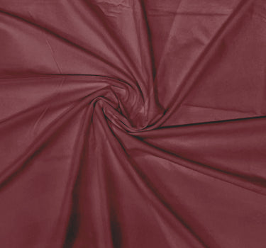 Simple Living - 210TC Satin Stripe Bedsheet Set(Cherry)