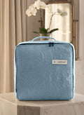 Sensation - Quilted King Bedcover Set with 2 Pillow Covers(Denim) thumbnail 4