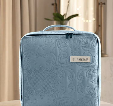 Sensation - Quilted King Bedcover Set with 2 Pillow Covers(Denim)