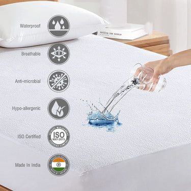 ISOLUS | Mattress Protector | Cotton | Super Soft | Terry Water Proof