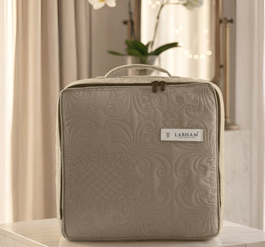Sensation - Quilted King Bedcover Set with 2 Pillow Covers(Mocha)