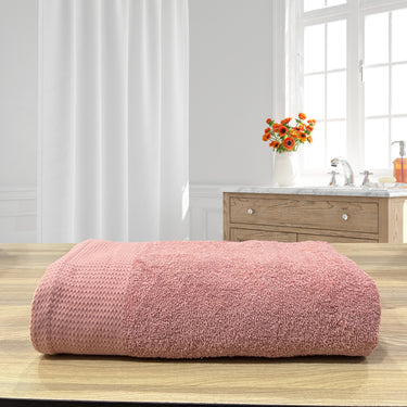 Revive- Pure Cotton Towel for Bath - 500GSM - Fluffy & Soft - Super Absorbent - 1pc Bath Towel (90cm x 180cm) - XXL Size