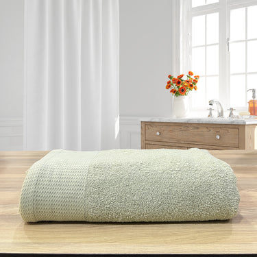 Revive- Pure Cotton Towel for Bath - 500GSM - Fluffy & Soft - Super Absorbent - 1pc Bath Towel (90cm x 180cm) - XXL Size