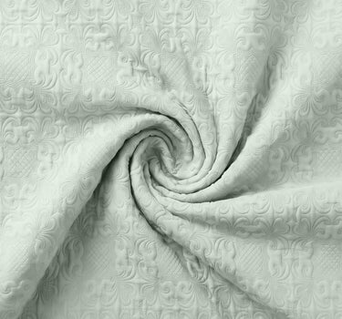 Sensation - Quilted King Bedcover Set with 2 Pillow Covers(Pistachio)