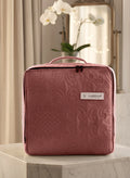 Sensation - Quilted King Bedcover Set with 2 Pillow Covers(Terra Cotta) thumbnail 4