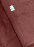Sensation - Quilted King Bedcover Set with 2 Pillow Covers(Terra Cotta) thumbnail 5