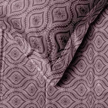 Kadambari 300TC Pure Cotton BedSheet Set(Vintage Violet)