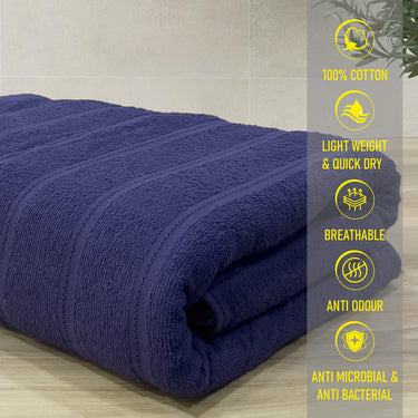 Quickdry- Super Soft Bath Towels (Violet)